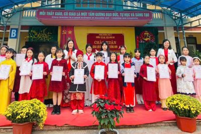 Trường Tiểu học Trần Hưng Đạo tổ chức Hoạt động trải nghiệm Chào xuân Bính Ngọ 2026